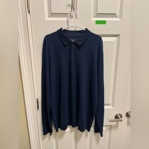 Mens Rodd & Gunn Sports Fit Long Sleeve Polo Shirt